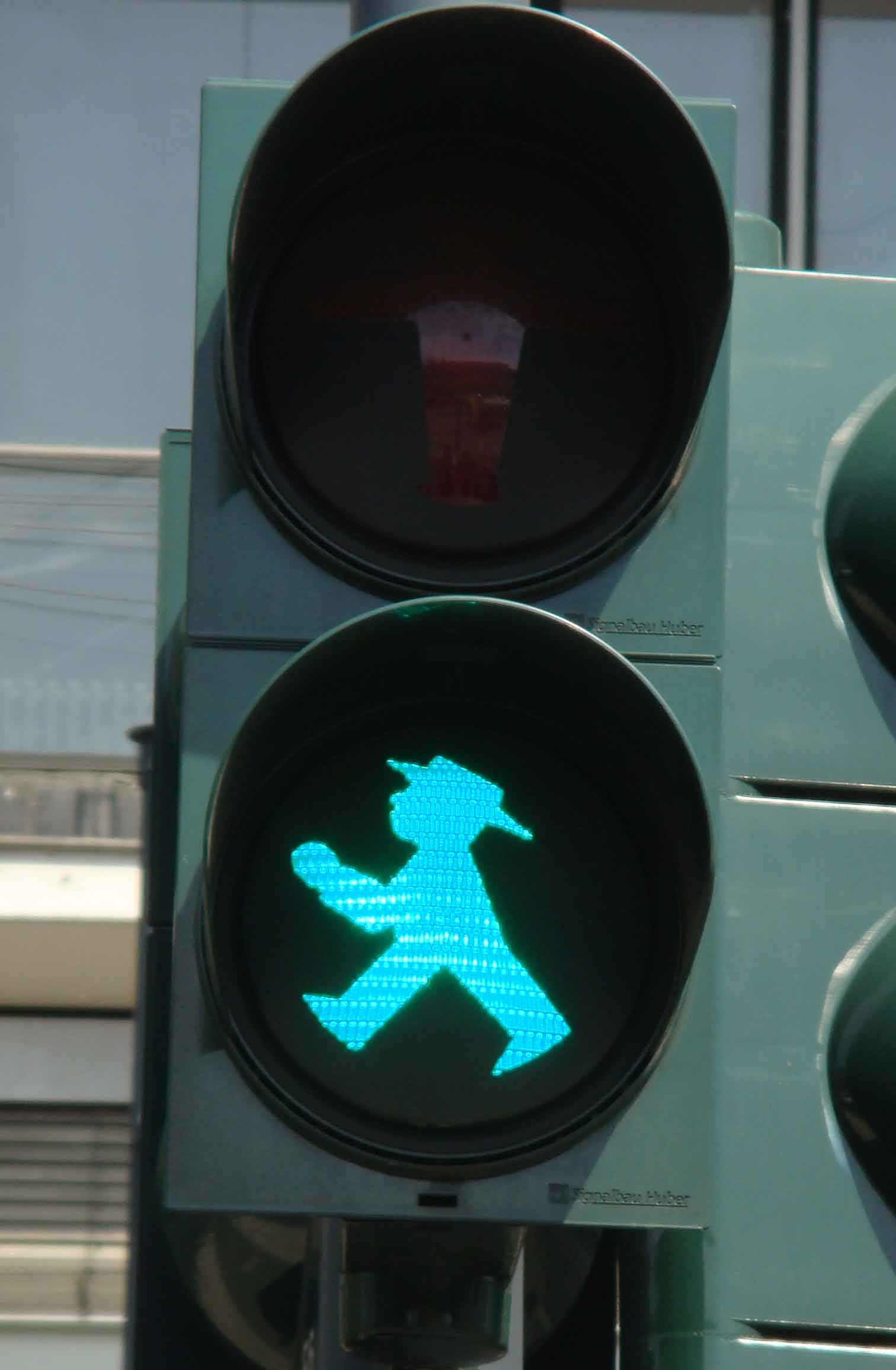 Berlin crossing sign